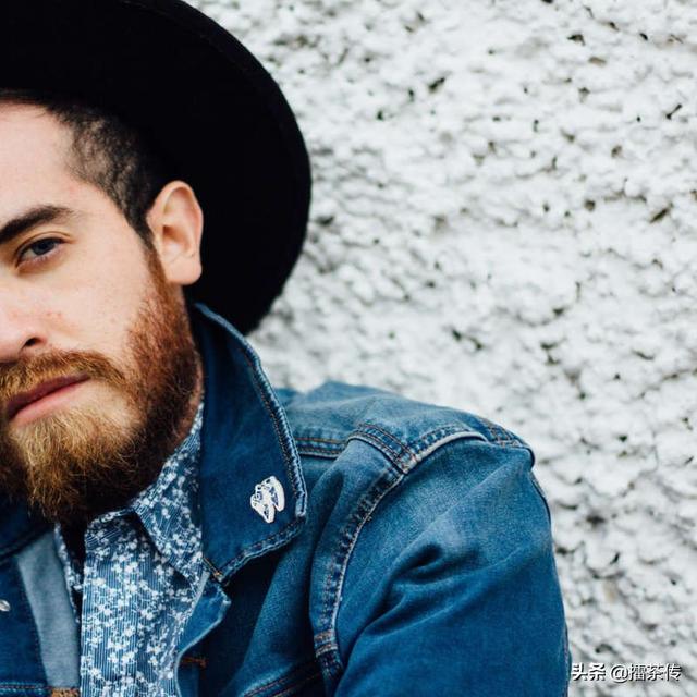 狼尾鲻鱼头男款日常打理，12款胡须配搭不同面形