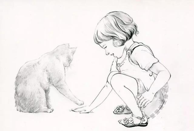 儿童画基础教程，儿童画素描教程简单又漂亮（零基础怎么画出以下的绘画作品）