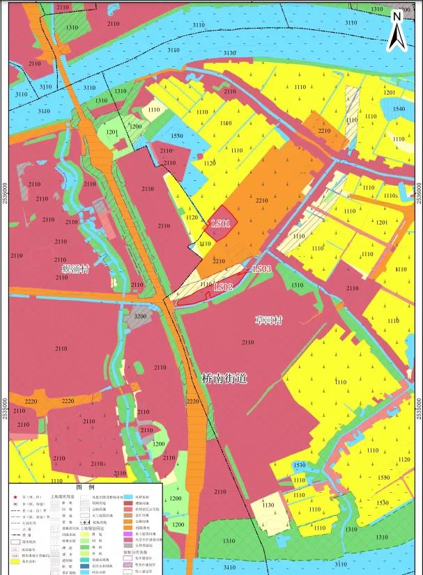 商业用地改为商住混合用地，桥南这处交通用地转商业