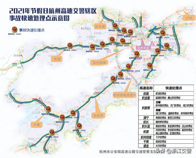 元旦期间高速出行攻略杭州，杭州高速带上宝典再出发