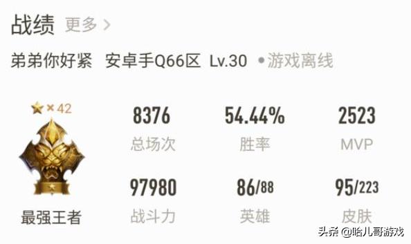 王者荣耀英雄战力，王者荣耀各个段位英雄战力限制