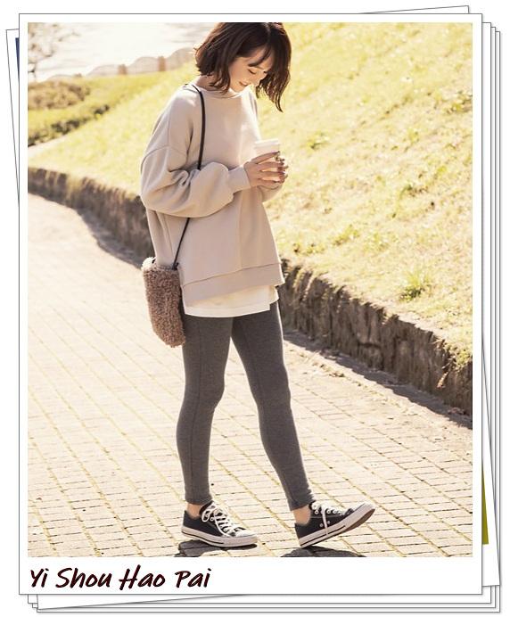 灰色运动裤的搭配方法，运动裤原来这么时尚