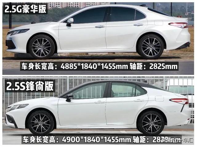 丰田凯美瑞2022款白色最新款上市，双外观三动力丰田凯美瑞车型详解