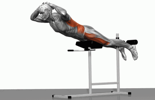 山羊挺身侧腹肌锻炼方法，腰背部经典动作