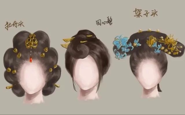 古代发型随意又好看，小说词汇积累第4天——古装女子发型