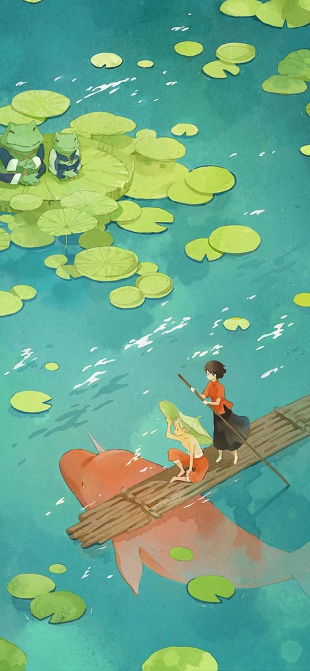 优阿壁纸精选大鱼壁纸，3d鱼壁纸（用这组壁纸开启愉快的一天吧）