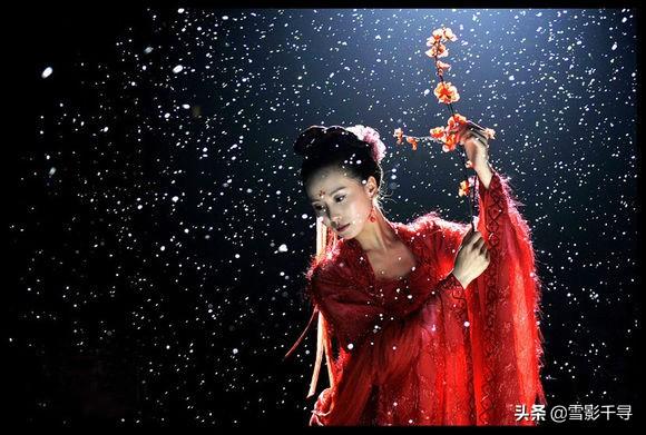 刘诗诗最美的古装角色，古装剧中的红衣白雪