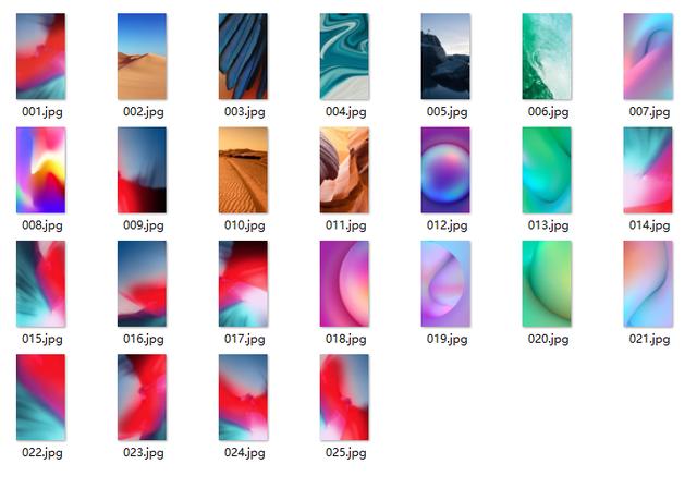 苹果手机自带壁纸，苹果ios14原生壁纸高清