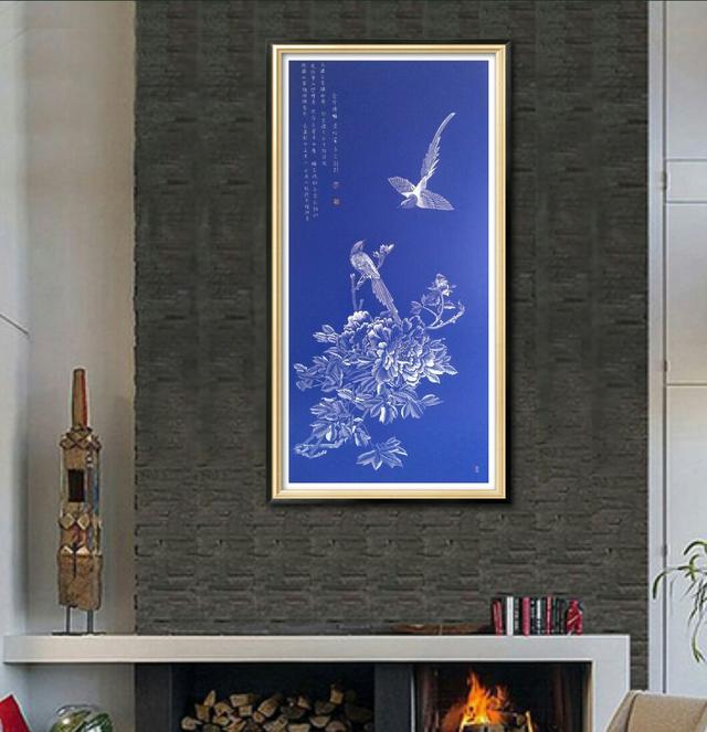 大厅中间挂什么字画最好，客厅装饰字画挂什么好
