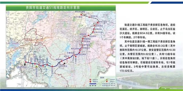 贵阳地铁s1号线，贵阳地铁s1号线开工