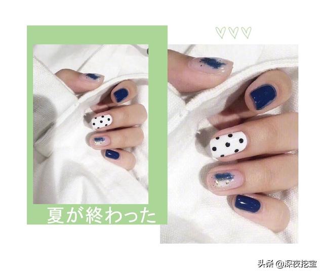 超级显白的基础款美甲，显白显嫩的美甲来一波儿~