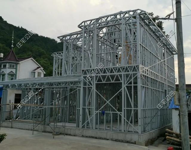 农村轻钢别墅的优点，安徽52万建轻钢房