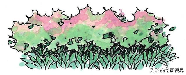 马克笔绘画风景，简单的风景画教程马克笔（创意儿童画—巧手绘画美丽的马克笔风景绘画）