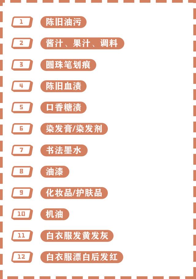 衣服上的顽固污渍怎么去除，衣服上顽固污渍怎么去除