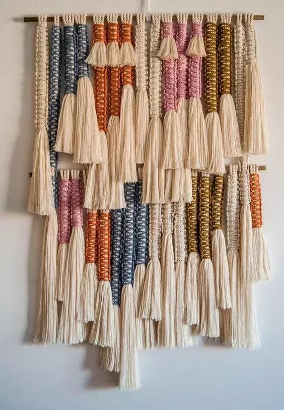 手工流苏又漂亮又简单怎么做，还比传统流苏更加好看哦