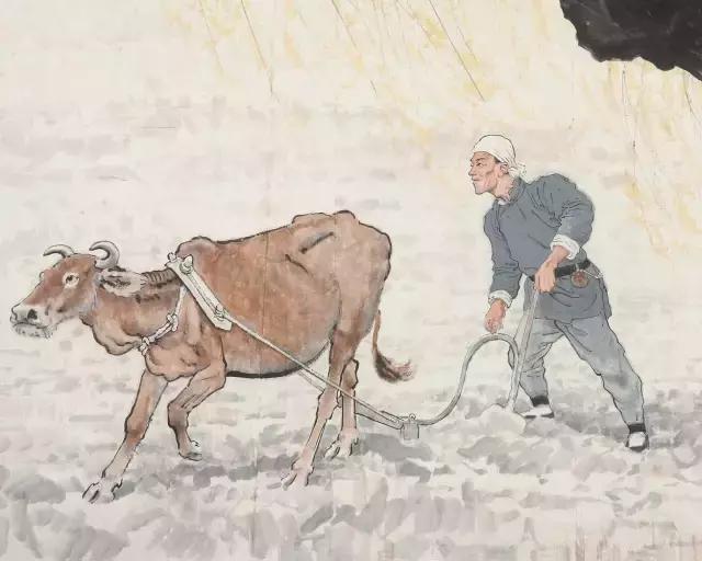 九州无事乐耕耘，徐悲鸿最美十幅画