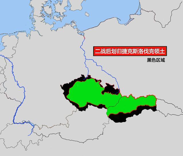 二战欧洲地图格局图，二战后欧洲8国的领土变更