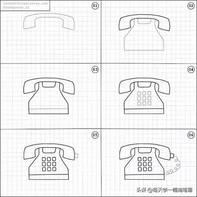 一张简单又漂亮的画，漂亮又简单的简笔画教程（简单又好看的线条画#一支笔画出你的世界）