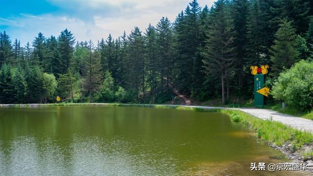 承德坝上草原全景，承德如画美景丰宁坝上草原