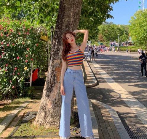 显高显瘦哈伦老爹裤，一条保暖显瘦の哈伦老爹裤