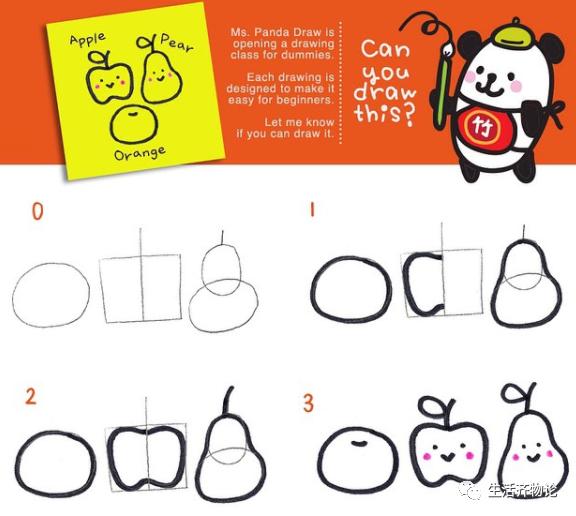 儿童绘画简单漂亮的简笔画，1分钟就能上手的简笔画