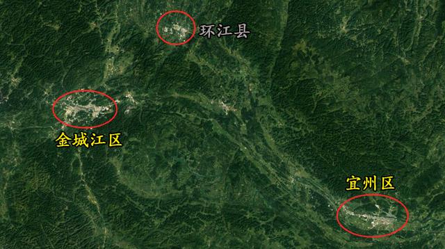 河池市卫星图，卫星上看广西河池