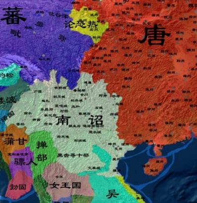 历史上存在了一百多年的南诏国，赵灵儿出身的南诏国