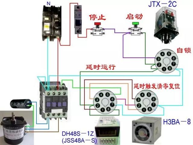 实物电工接线电路图大全简单，80多个电工实物接线图