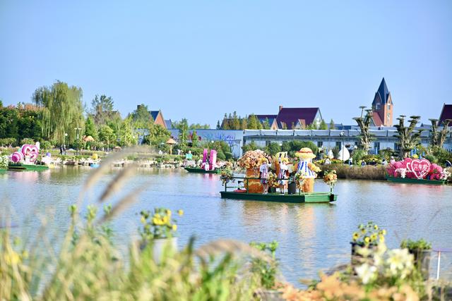 盐城荷兰花海旅游攻略，江苏大丰自驾游—梅花湾、荷兰花海、施耐庵公园