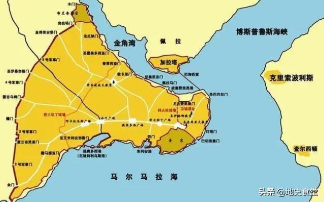 马尔马拉海是土耳其内海，阿拉伯海船进入红海