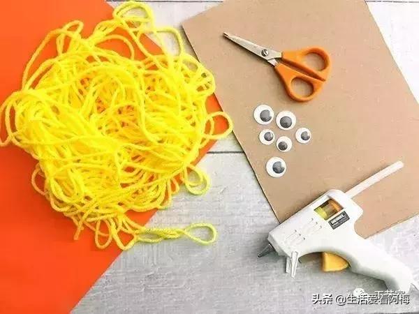 适合小孩的毛线手工，毛线小手工合集