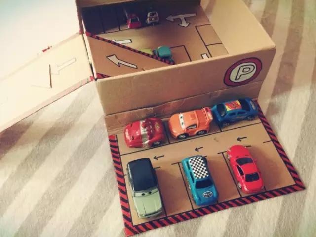 纸箱手工制作大全，纸箱手工制作大全环创（用纸箱就能做的5个桌面小游戏）