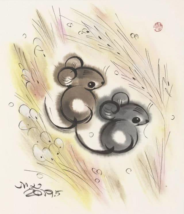 大年初一金鼠送福，金鼠送福年味浓