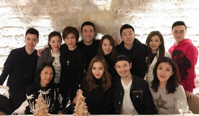 黄晓明和baby，黄晓明第6年为baby庆生（近一个月黄晓明和baby天差地别）