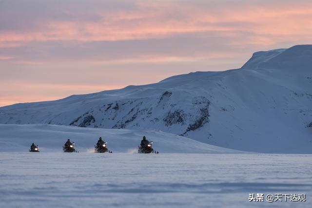 冰岛的地理位置以及邻国，北大西洋中的一个岛国