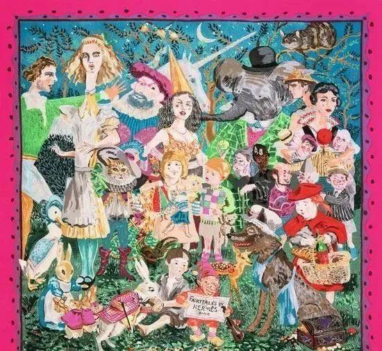 爱马仕 丝巾 鉴别，爱马仕藏蓝色的10款经典丝巾图案