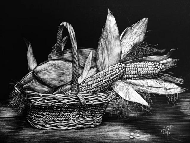 刮刮画作品大赏，刮画被他玩到极致