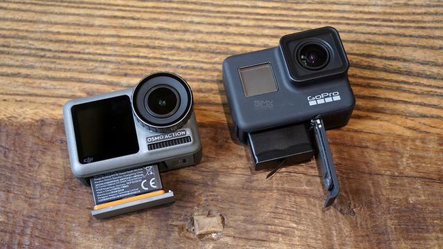 gopro7对比osmo action，针尖对麦芒GoProHERO7VS