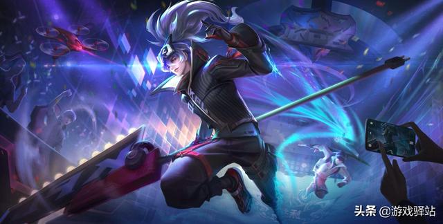 王者荣耀韩信皮肤，王者荣耀新英雄韩信星元皮肤（18号云缨幻光神枪上架）