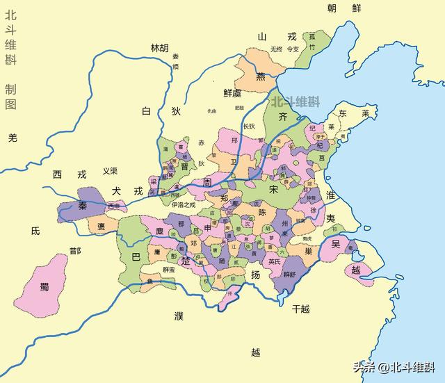 春秋战国大型战争场面，从大分裂走向大一统