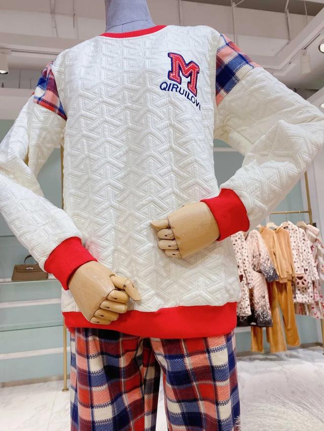 绮瑞，绮瑞大码纯棉家居服