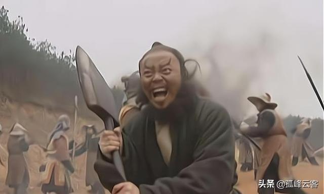 黑旋风李逵图片，李逵的行为特征（黑旋风李逵的结局）