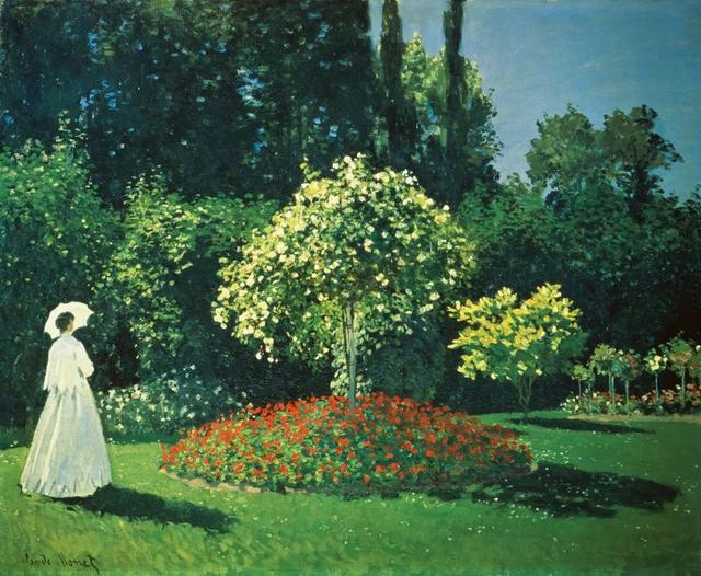 莫奈印象派手绘，艺术分享莫奈