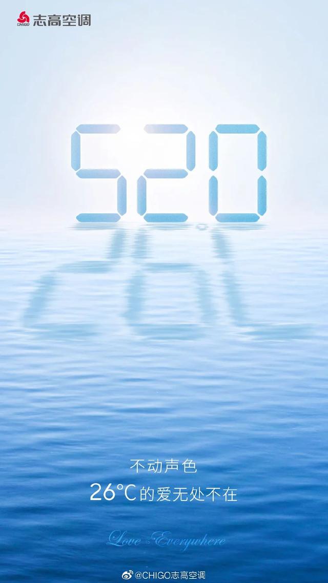创意520节海报，有人说，爱要大声说出来