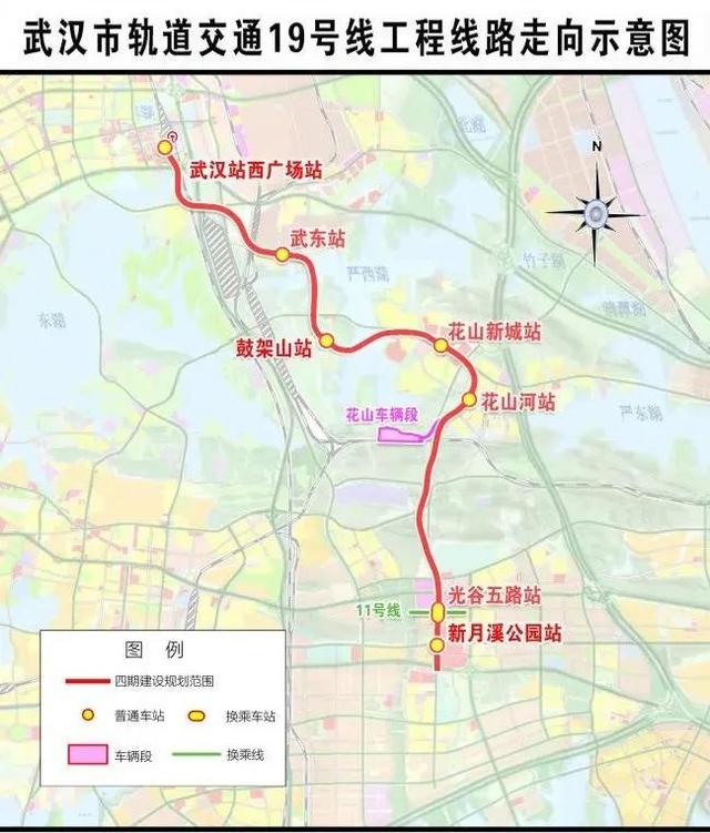 武汉地铁线路汇总，武汉28个地铁站名公示