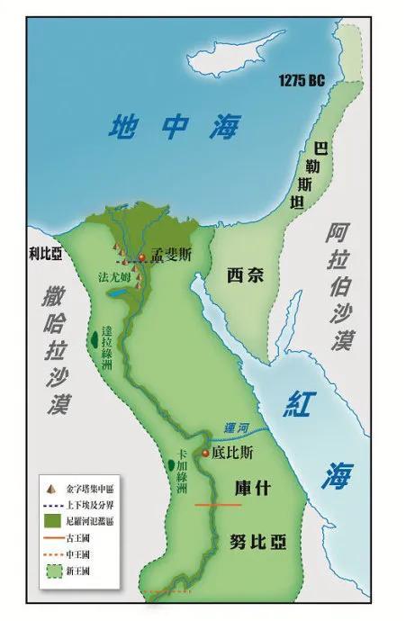古埃及世界历史，从尼罗河到金字塔