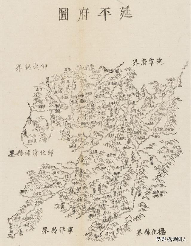 福建省10个府地图合集，康熙时期全国地图