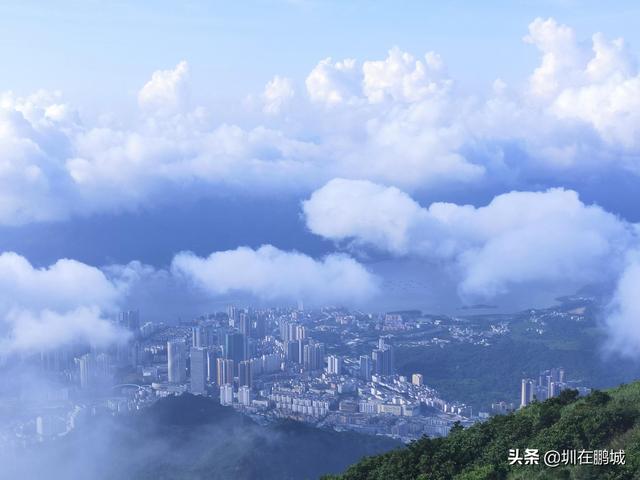 深圳排名前十山峰，这17座深圳山峰你有爬过吗
