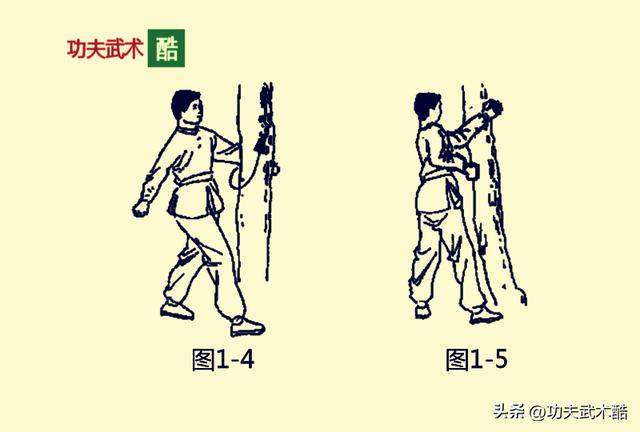 五行通背拳108式拳谱图解，少祁-通背拳谱