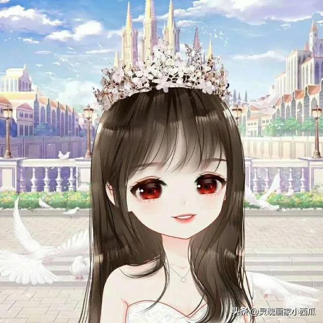 手绘可爱卡通微信头像，换一换你的头像